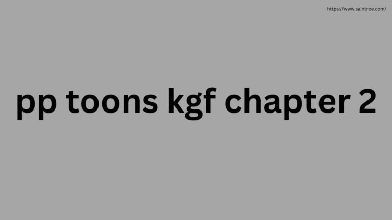 pp toons kgf chapter 2